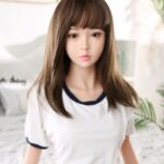 Zhan 日系嬌小清純學生妹 D罩杯 超柔軟TPE仿真性愛娃娃 138 cm產品編號                UNA-Zhan