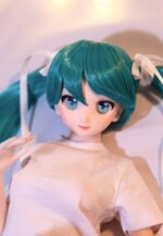 Miku 迷你可愛動漫苗條蘿莉  超柔軟矽膠身體仿真性愛娃娃 60cm (乙烯基頭)產品編號                CL-Miku
