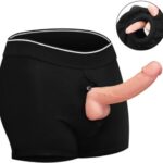 Lovetoy穿戴式短褲 - 黑色 - M