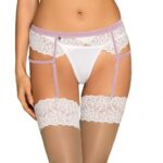 ObsessiveLilyanne 吊襪帶 - 白色 - L/XL