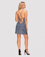 ObsessiveNadines 連身裙連丁字褲 - 藍色 - 細碼/中碼 - Image 4