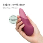 WomanizerVibe UltraWave 靜音振動陰蒂按摩器 - 暗粉產品編號                4251460623780 - Image 2