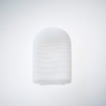 Tenga口袋型自慰套 - 波紋曲線 白/藍 - Image 5