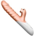 Erocome仙后座 伸縮啜吸震動棒 - 肉色產品編號                6970308350333