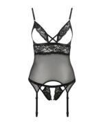 PassionDiabolina 緊身胸衣 - 黑色 - 細碼/中碼 - Image 5