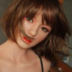 Natalia 性成癮的巨乳短髮尤物 D罩杯金屬骨架彈性軟胸 柔軟TPE仿真性愛娃娃 165 cm (矽膠頭)產品編號                ST-Natalia