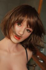 Natalia 性成癮的巨乳短髮尤物 D罩杯金屬骨架彈性軟胸 柔軟TPE仿真性愛娃娃 165 cm (矽膠頭)產品編號                ST-Natalia