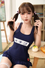 梅亞洲真實感性愛娃娃，C杯，超柔軟矽膠，150厘米（4'9英尺）。產品編號                UNA-Mei