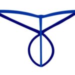 Cut4men展露式交叉繩三角內褲 - 藍色 - 細/中碼