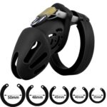 FAAK矽膠貞操鎖 114 - 黑色產品編號                FRRK-114-BLK