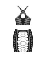 ObsessiveK102 上衣 短裙 兩件裝 - 黑色 - 細/中/大碼 - Image 4