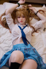 伊娃動漫真實感性愛娃娃，瘦身體型，超柔軟矽膠，163厘米（5’3英尺）。產品編號                ST-Eva - Image 4