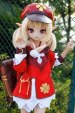 Ido 迷你可愛動漫蘿莉 鋼製骨架仿真性愛娃娃 123 cm (矽膠頭 + TPE身體)產品編號                JY-Ido - Image 5