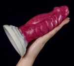 FAAK粗陰莖頭假陽具 - 地獄火焰色 - Image 3