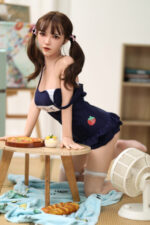 梅亞洲真實感性愛娃娃，C杯，超柔軟矽膠，150厘米（4'9英尺）。產品編號                UNA-Mei - Image 3