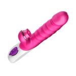 ErocomeCassiopeia 抽插吸啜震動棒 - 櫻桃粉色產品編號                6970308350302