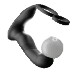 KIKOThrustingVibe Pro 抽插式前列腺震動按摩器 - 黑色 - Image 4