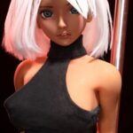 Shirley 迷你夜店熱舞動漫蘿莉 超柔軟矽膠身體仿真性愛娃娃 60cm (乙烯基頭)產品編號                CL-Shirley