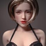 Georgia 冷豔女神迷你動漫蘿莉 靈活骨架超柔軟矽膠仿真性愛娃娃 60 cm產品編號                CL-Georgia