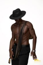 Bill 男性烏木色真實感實體娃娃，健美型，超軟硅膠材質，176cm(5'8 ft)產品編號                IR-Bill - Image 4